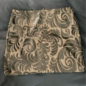 1.State Sparkle Mini-skirt, M